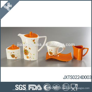 Hot sale beautiful nice design porcelain japanese teapot